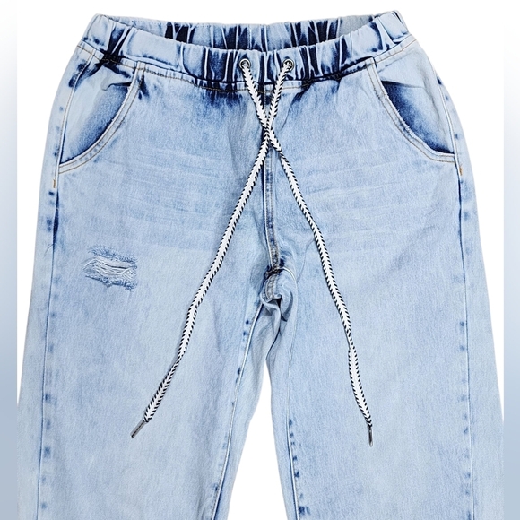 One Teaspoon From Free People The ROADHOUSE Wide Leg Jeans Causual Size Med - Picture 7 of 14